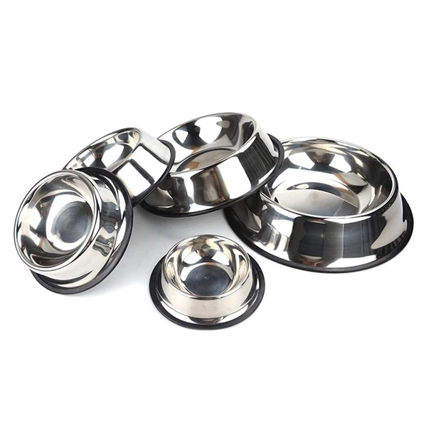 Köpek Paslanmaz Çelik Mama Kabı 38 cm - 2