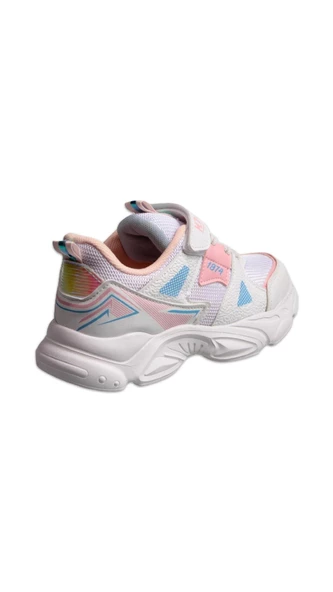 Büyük Erkek Çocuk Sneaker - Beyaz, Cırtlı - 3