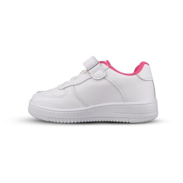Büyük Erkek Çocuk Sneaker - Beyaz, Cırtlı - 2