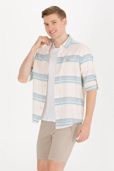 U.S. POLO ASSN. ERKEK DOKUMA GÖMLEK G081SZ004-1579897 - 3