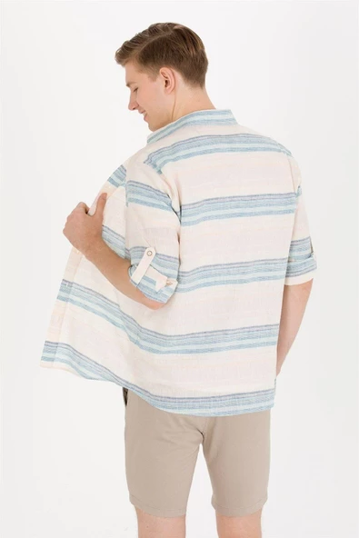 U.S. POLO ASSN. ERKEK DOKUMA GÖMLEK G081SZ004-1579897 - 4