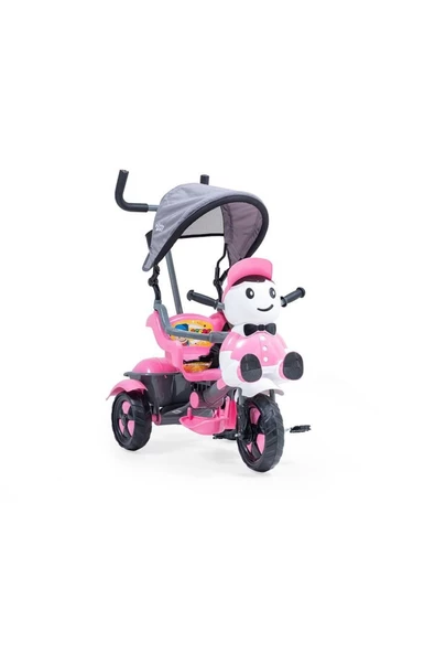 BABY2GO 2284 Tenteli Berry 3 Teker Itmeli Bisiklet - Pembe