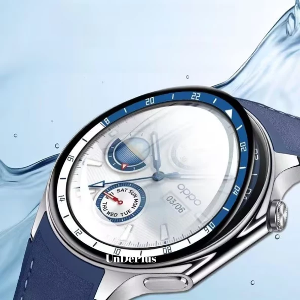 Huawei Watch GT 5 46mm Full Ekran Nano Saat Koruyucu (42/41mm Değildir) - Resim 3