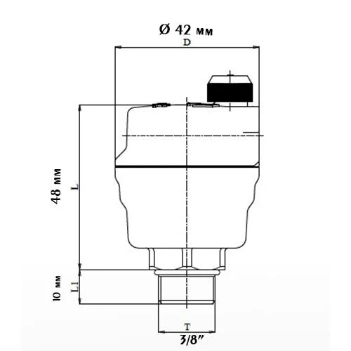Eca 3/8" Otomatik Havalandırıcı - Çek Valfsiz 602109013 - Resim 2