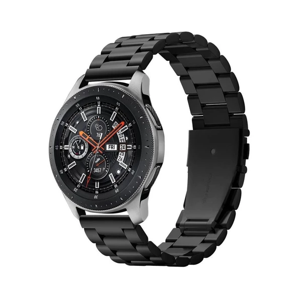 Galaxy Watch Seri 47mm/46mm/45mm/44mm/43mm/42mm/41mm Kordon Kayış Band Modern Fit (20mm) Black - 600WB24980