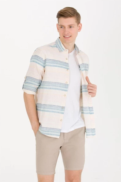 U.S. POLO ASSN. ERKEK DOKUMA GÖMLEK G081SZ004-1579897