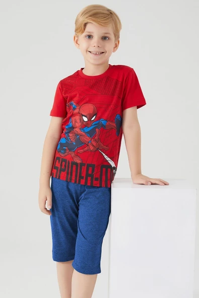 SPİDERMAN ERKEK ÇOCUK KAPRİ TAKIM D4759-3