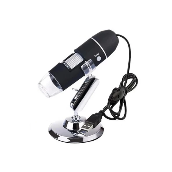 1600X Usb Dijital Mikroskop Kamera Endoskop 8 Led Büyüteç Metal Standı - 2
