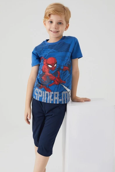 SPİDERMAN ERKEK ÇOCUK KAPRİ TAKIM D4759-3 - 4