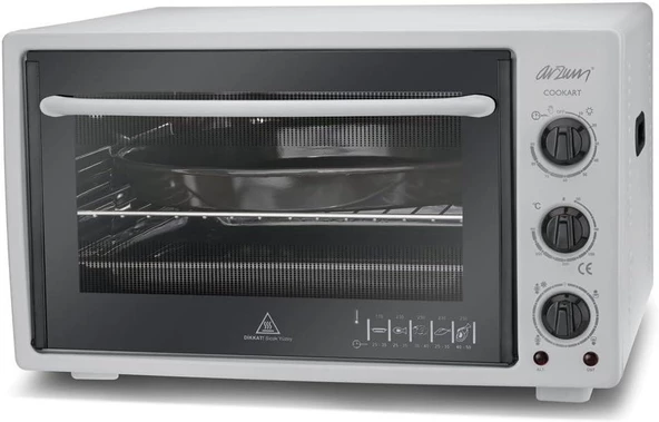 Arzum AR253 Cookart 35 lt Beyaz Mini Fırın Teşhir - 3