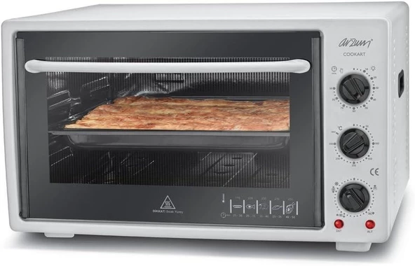 Arzum AR253 Cookart 35 lt Beyaz Mini Fırın Teşhir