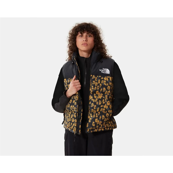 The North Face W PRINTED 1996 RETRO NUPTSE VEST Kadın Yelek NF0A5IXL28A1 - 8