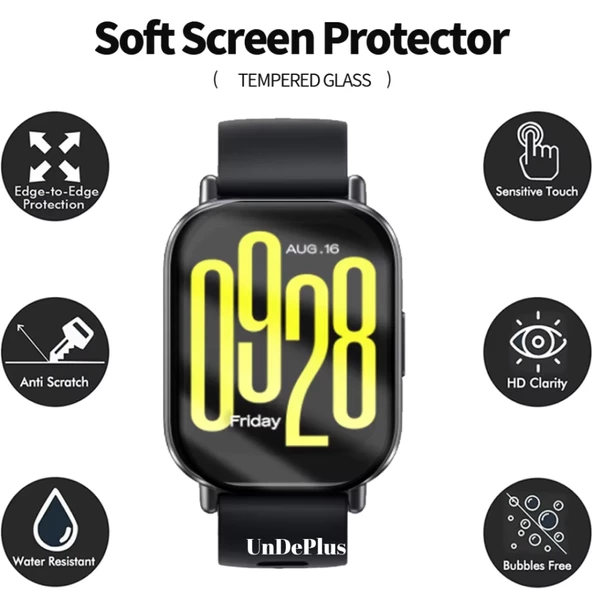 Xiaomi Redmi Watch 5 Active / 5 Lite Full Ekran Nano Saat Koruyucu - 7