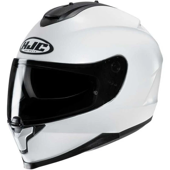 HJC C70N KASK İNCİ BEYAZI - Resim 3