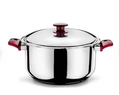 Ulutaş Gomesan Ulutaş Elma Şekeri Kulplu Hediyelik 24X14 cm Paslanmaz Çelik Tencere - 2