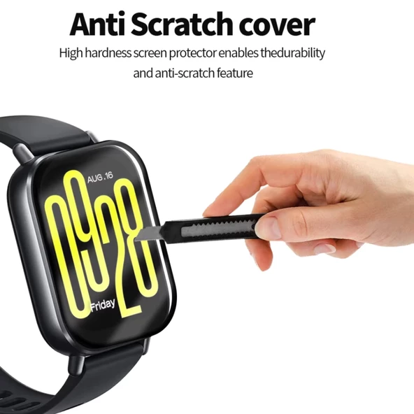 Xiaomi Redmi Watch 5 Active / 5 Lite Full Ekran Nano Saat Koruyucu - 6
