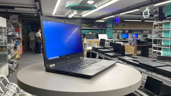 Dell Notebook Latitude E5570 intel i5 6300U 8Gb 256Gb M2 Ssd 15.6" Fhd Wın10 (C Laptop) 2.EL 3Ay Gar - Resim 3