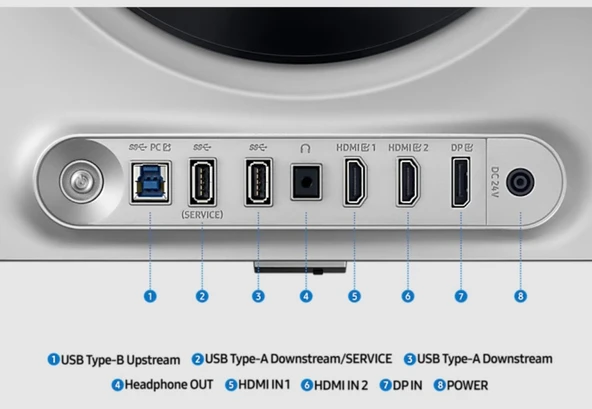 SAMSUNG ODYSSEY OLED G6 LS27DG612SUXUF 27" 0.03Ms 240Hz QHD HDR10+  GAMİNG MONİTÖR - 6