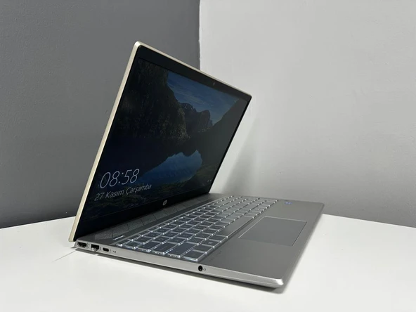 Hp Notebook 15-Cs0812No Pentıum Gold 4415U 8Gb 180Gb Ssd 15.6" Fhd Ips Grey(C Laptop) 2.EL 3Ay Garan - Resim 3