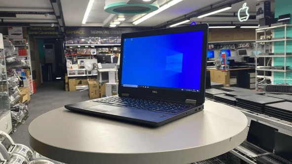 Dell Notebook Latitude E5570 intel i5 6300U 8Gb 256Gb M2 Ssd 15.6" Fhd Wın10 (C Laptop) 2.EL 3Ay Gar - Resim 2