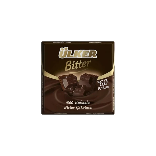 Ülker Sütlü ve Bitter %60 Kare Çikolata 60 gr 6 lı x 2 li Set - 3