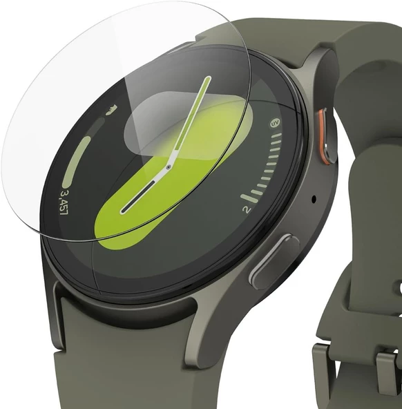 Samsung Galaxy Watch 7 40mm Kolay Uygulama Aparatlı Cam Ekran Koruyucu - 7