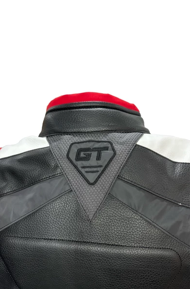 Forte Gt 2001077 Simurg Deri Full Koruma Mevsimlik Motosiklet Montu XL Beden Siyah - 4