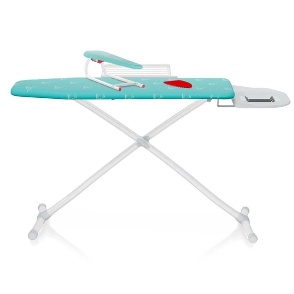 GAZZELLA "SQUAD" EV TİPİ ÜTÜ MASASI * LUXE - ÇAMAŞIRLIKLI, KOL APARATLI