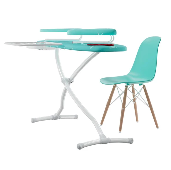 GAZZELLA "SQUAD" EV TİPİ ÜTÜ MASASI * DELUXE - ÇAMAŞIRLIKLI, KOL VE BEDEN APARATLI - 12