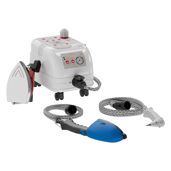 GAZZELLA TRİO CLEAN BUHARLI ÜTÜLEME VE TEMİZLEME ROBOTU - 2 LT ( PROFESYONEL ÜTÜ, FIRÇA,PİSTOLE VE TEMİZLİK APARATLARI DAHİL) - 3