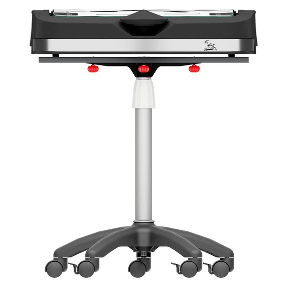 BARBEKÜ SEHPASI - TEKERLEKLİ MODEL Siyah - 7