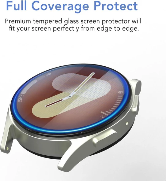 Samsung Galaxy Watch 7 40mm Kolay Uygulama Aparatlı Cam Ekran Koruyucu - 4