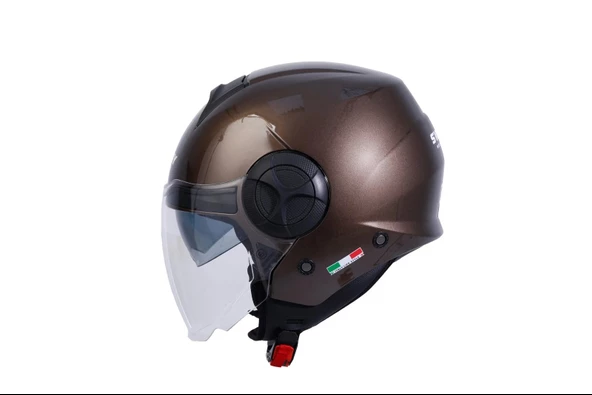 SWAY SW 737 OPEN FACE GLOSS BROWN Medium