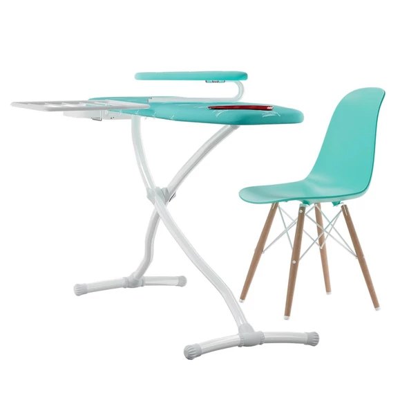 GAZZELLA "SQUAD" EV TİPİ ÜTÜ MASASI * LUXE - ÇAMAŞIRLIKLI, KOL APARATLI - 12