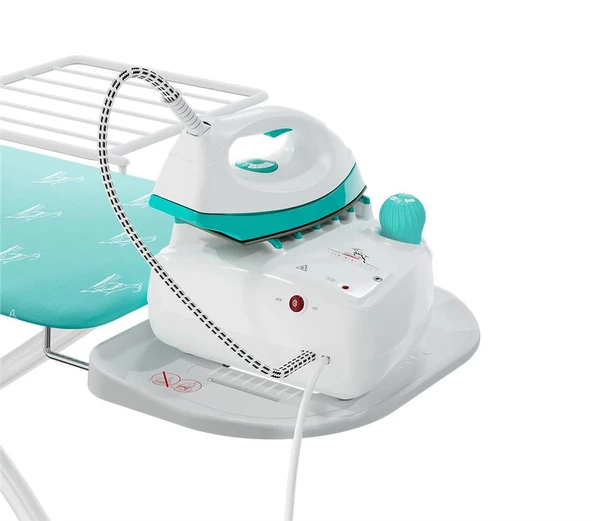 GAZZELLA "SQUAD" EV TİPİ ÜTÜ MASASI * DELUXE - ÇAMAŞIRLIKLI, KOL VE BEDEN APARATLI - 10