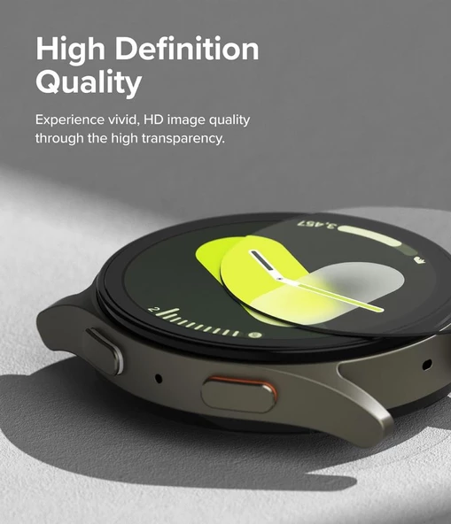 Samsung Galaxy Watch 7 40mm Kolay Uygulama Aparatlı Cam Ekran Koruyucu - 10