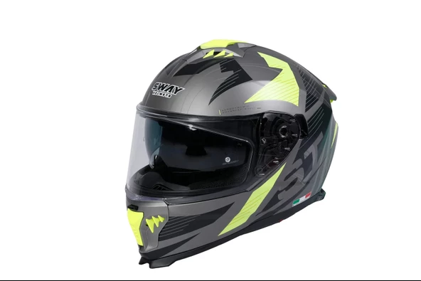 SWAY 865 FULL FACE YELLOW Medium - 2
