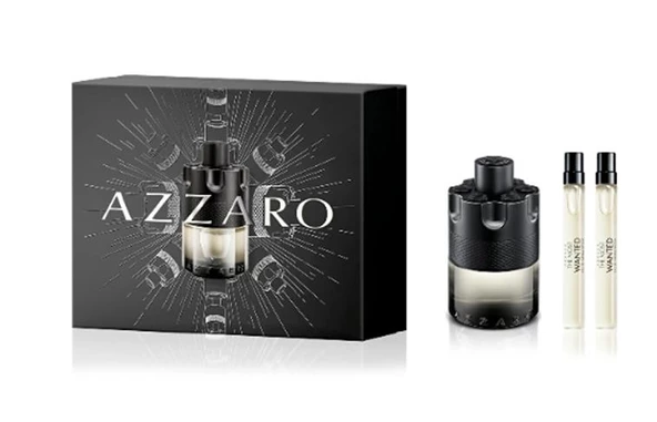Azzaro Wanted The Most Edt Intense 100 Ml+10Ml+10Ml Erkek Parfüm Set