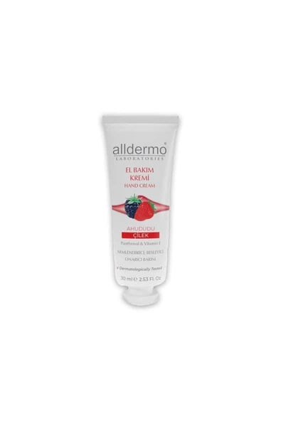 Alldermo El Bakım Kremı Ahududu Cılek 30ml - 3