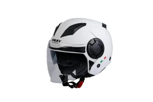 SWAY SW 766 OPEN FACE GLOSS WHITE Medium - 2