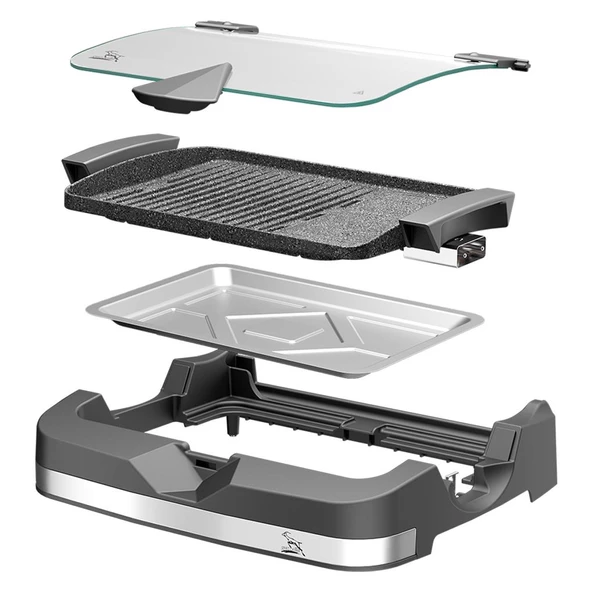 GAZZELLA "BARBECUE" ELEKTRİKLİ IZGARA - 6
