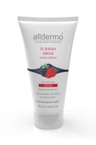 Alldermo El Bakım Kremi 75 Ml Ahududu - Çilek