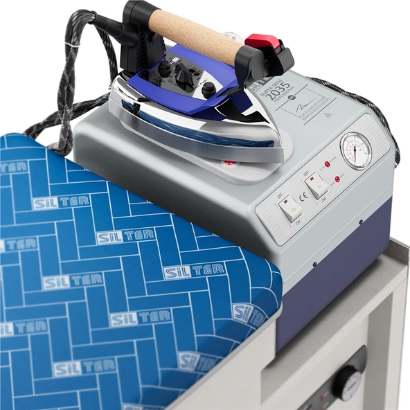 SİLTER GENİŞ TİP ÜTÜ MASASI - KOLLU- SÜPER MİNİ (1-2 VE 3,5 LT ) İÇİN -  BEZ DAHİL - 8