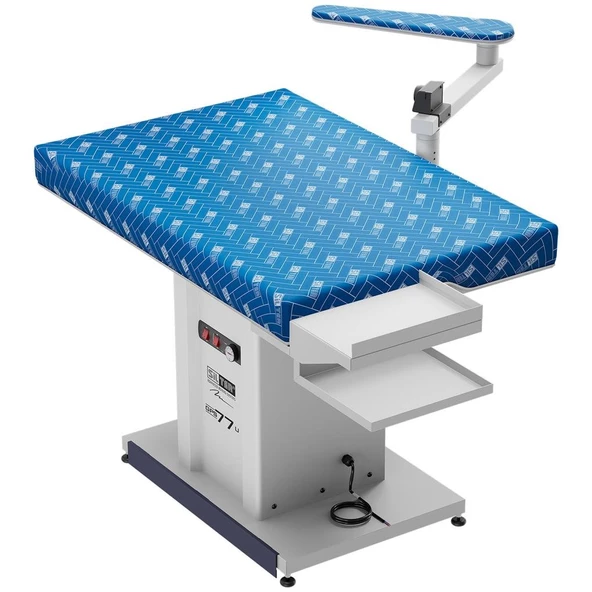 SİLTER GENİŞ TİP ÜTÜ MASASI * KOLLU - EL ÜTÜSÜ KOYMALI - BEZ DAHİL - 4