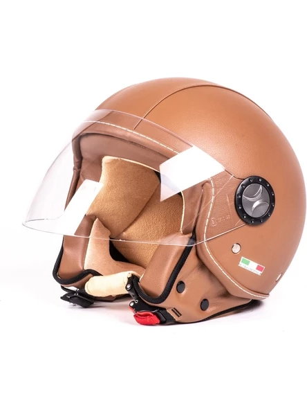 SWAY SW 701 OPEN FACE BROWN Extra Large