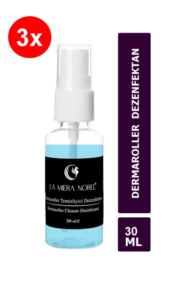 3 Adet- Dermaroller Dezenfektanı Antiseptik, Dermapen Dermaroller Dezenfektan Sprey 30 Ml