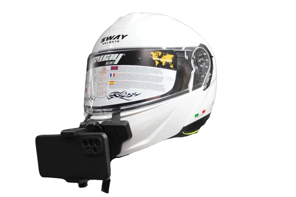 SWAY SW 711 KASK KAMERA TUTUCU - 2