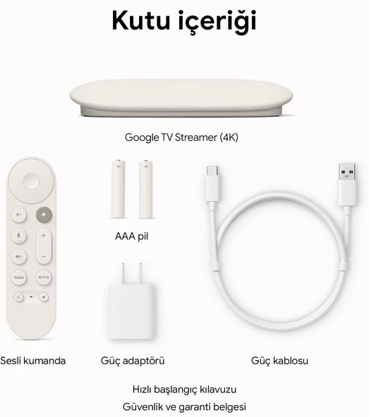 Google TV Streamer | 4K | 32 GB | Voice Remote - 5