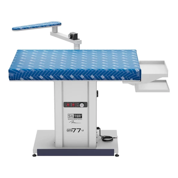 SİLTER GENİŞ TİP ÜTÜ MASASI * KOLLU - EL ÜTÜSÜ KOYMALI - BEZ DAHİL - 2