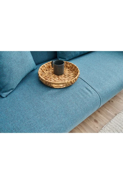 Evdebiz Revos Üçlü Koltuk Turkuaz - 3